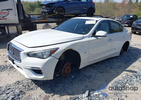 2019 Infiniti Q50 3.0T Luxe из США, поврежденный, VIN JN1EV7AP8KM514284